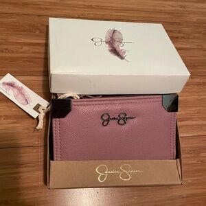 Pink Jessica Simpson wallet. Brand new with tags!